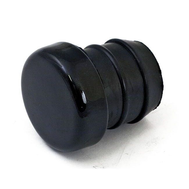 Oil tank fill plug. Black Oil tank fill plug. Black