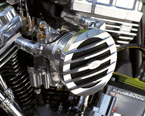 Ribbed stack f/super E,CV,EFI polish TC