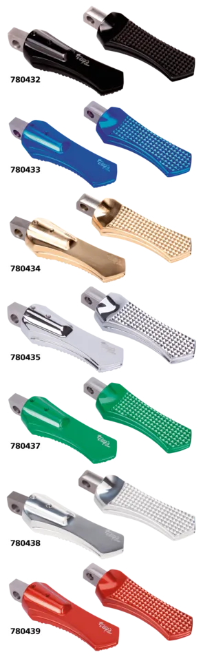 DIAMOND FOOTPEGS 24K GOLD