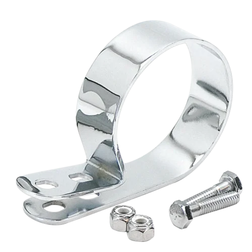 GZP Chrome 2-1/2″ Muffler clamp + hardwa