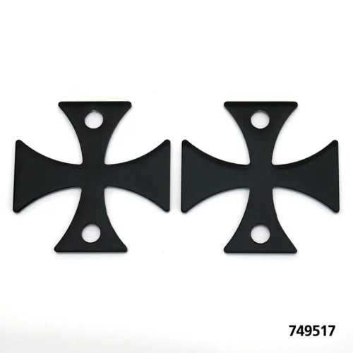 Iron Cross Square 2″ tankrisers black