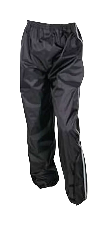 Rain pants black size XXXL