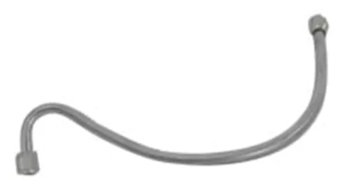 White plated Oil vent line BT38-57