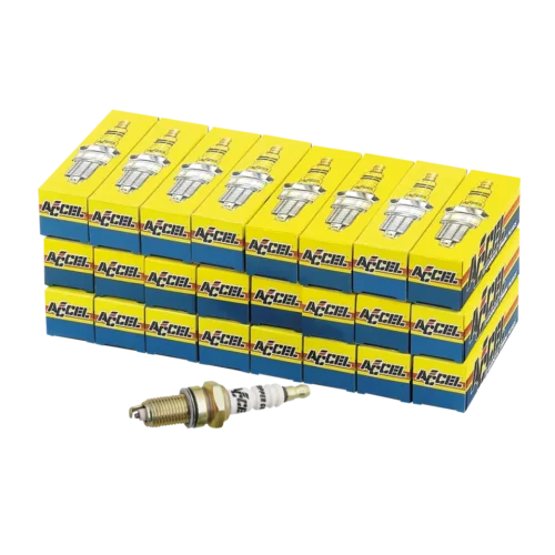 24pck ACCEL white Std sparkplugs 2410A