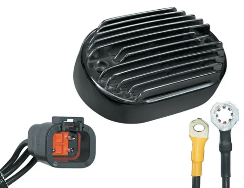 ACCEL Regulator 01-06 Softail Black