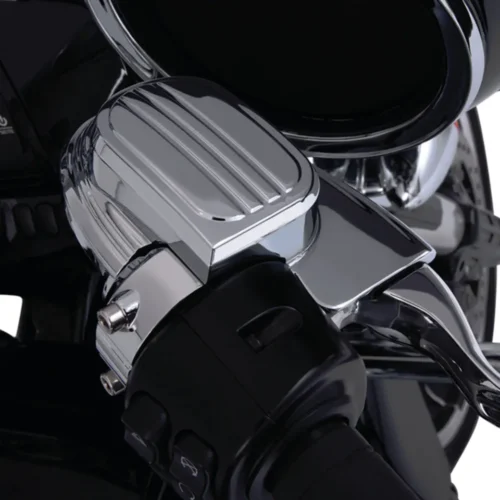 M/C CVRS BLK H/B MNTD MIRROR FLH/T14-16