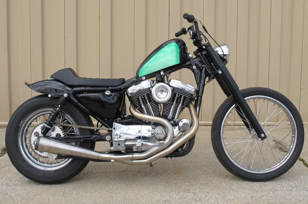 Frisco-style gas tank lift kit voor Sportster