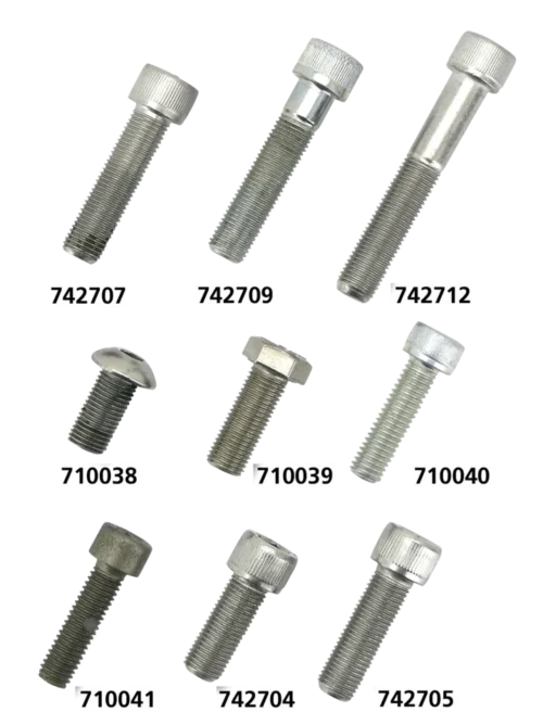 GZP 10pck allen bolt 3/8-24×1-1/2″ zinc