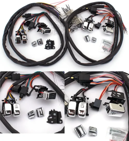 GZP Chr LED swtchkit w/radio+crse FL07up